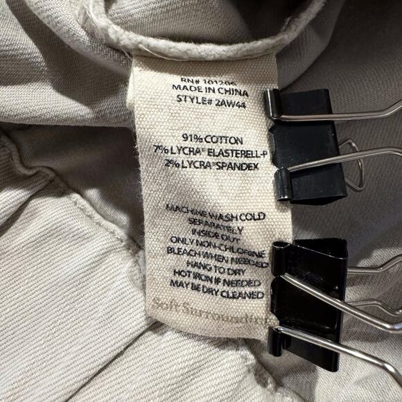 Soft Surroundings Jeans Metro Jegging Pull On Cottage Minimalist Snap Cuff Small - Picture 3 of 5